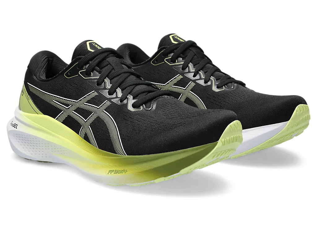 Asics Men's GEL-KAYANO 30 003 Black/GlowYellow