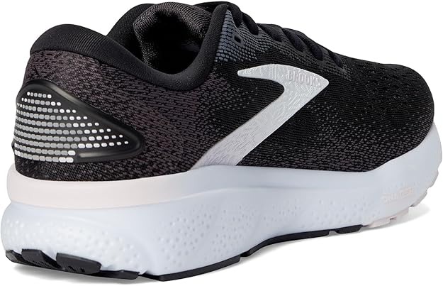 Brooks Women's Ghost 16 077 Black/White/Orchid Ice