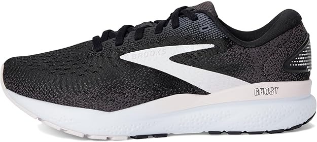 Brooks Women's Ghost 16 077 Black/White/Orchid Ice