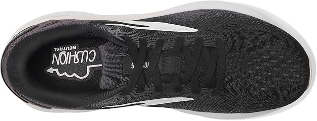 Brooks Women's Ghost 16 077 Black/White/Orchid Ice