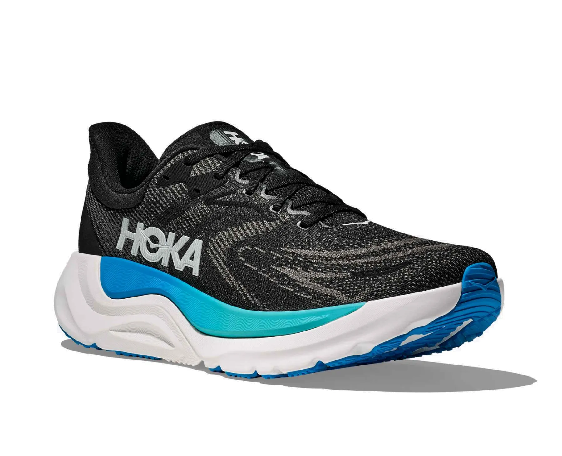 Hoka Men's ARAHI 8 BKSK Black/SkywardBlue