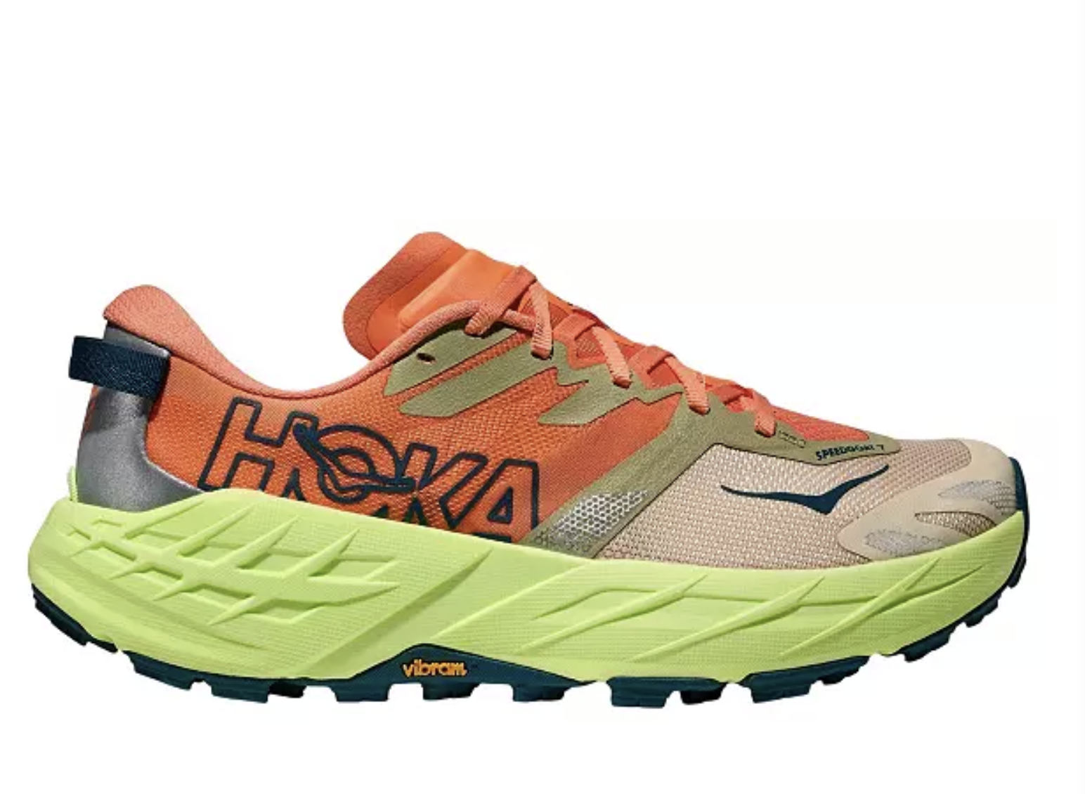 Hoka Women's SPEEDGOAT 7 PYZ Persimmon/NeonYuzu
