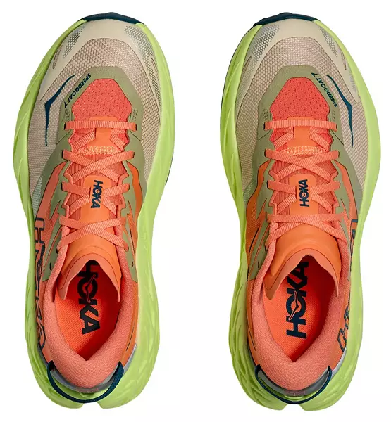 Hoka Women's SPEEDGOAT 7 PYZ Persimmon/NeonYuzu