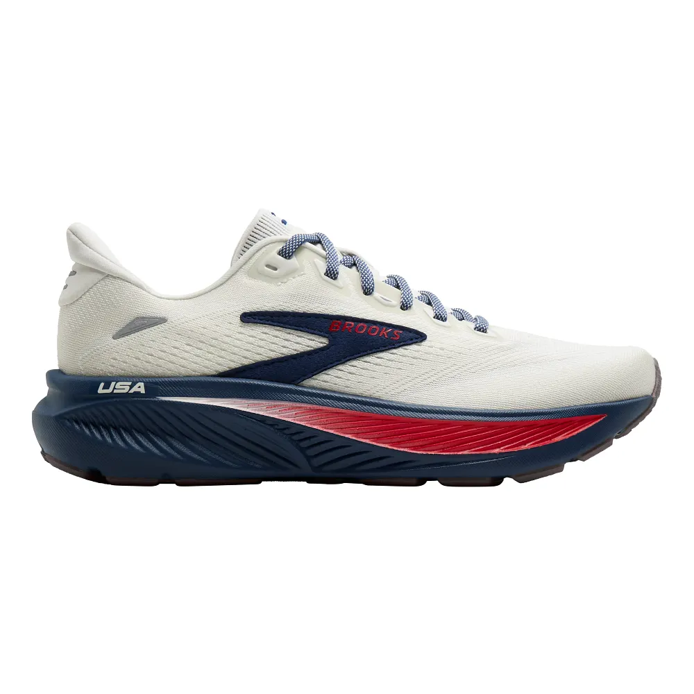 Brooks Men's Ghost 18 231 Coconut/Red/Blue