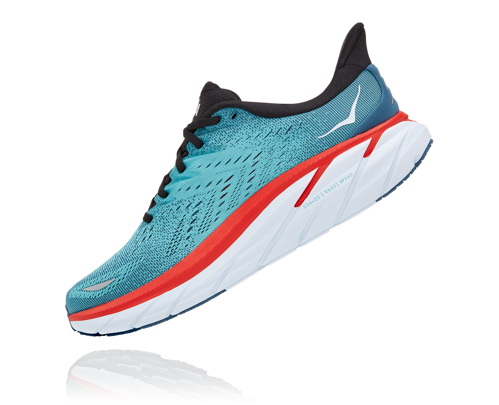 Hoka Men\'s Clifton 8 Max Cushioned Road Running Shoe Size: 8D Amazon.com | HOKA ONE ONE Clifton 8 Mens Shoes Size 14  main image 3