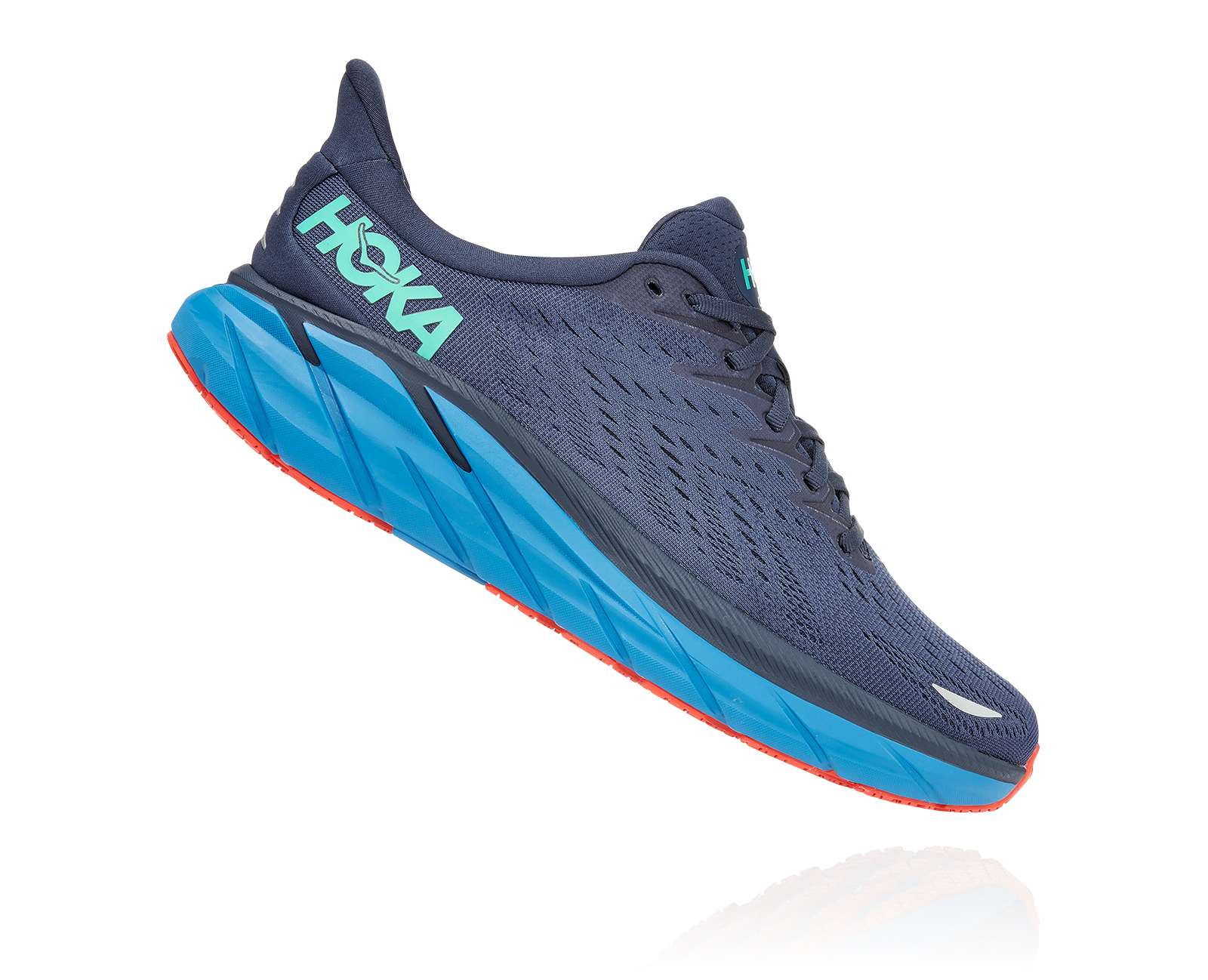 Hoka M CLIFTON 8 OSVB OUTER SPACE / VALLARTA BLUE display picture 1