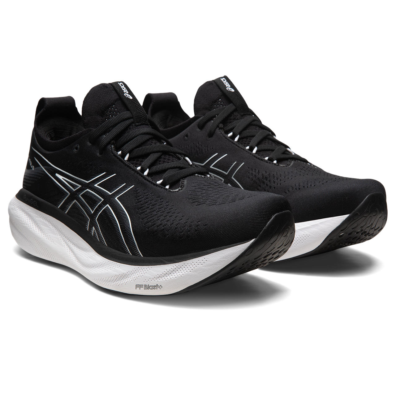 Asics Men's GEL-NIMBUS 25 001 Black/PureSilver