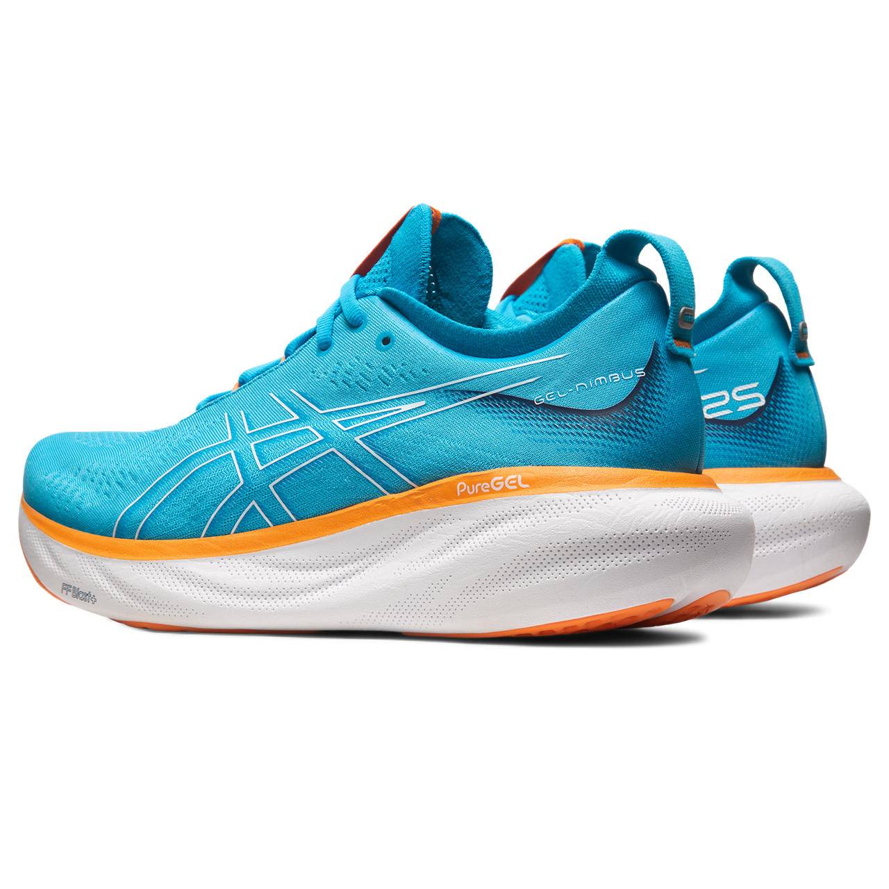 Asics Men's GEL-NIMBUS 25 400 IslandBlue/SunPeach