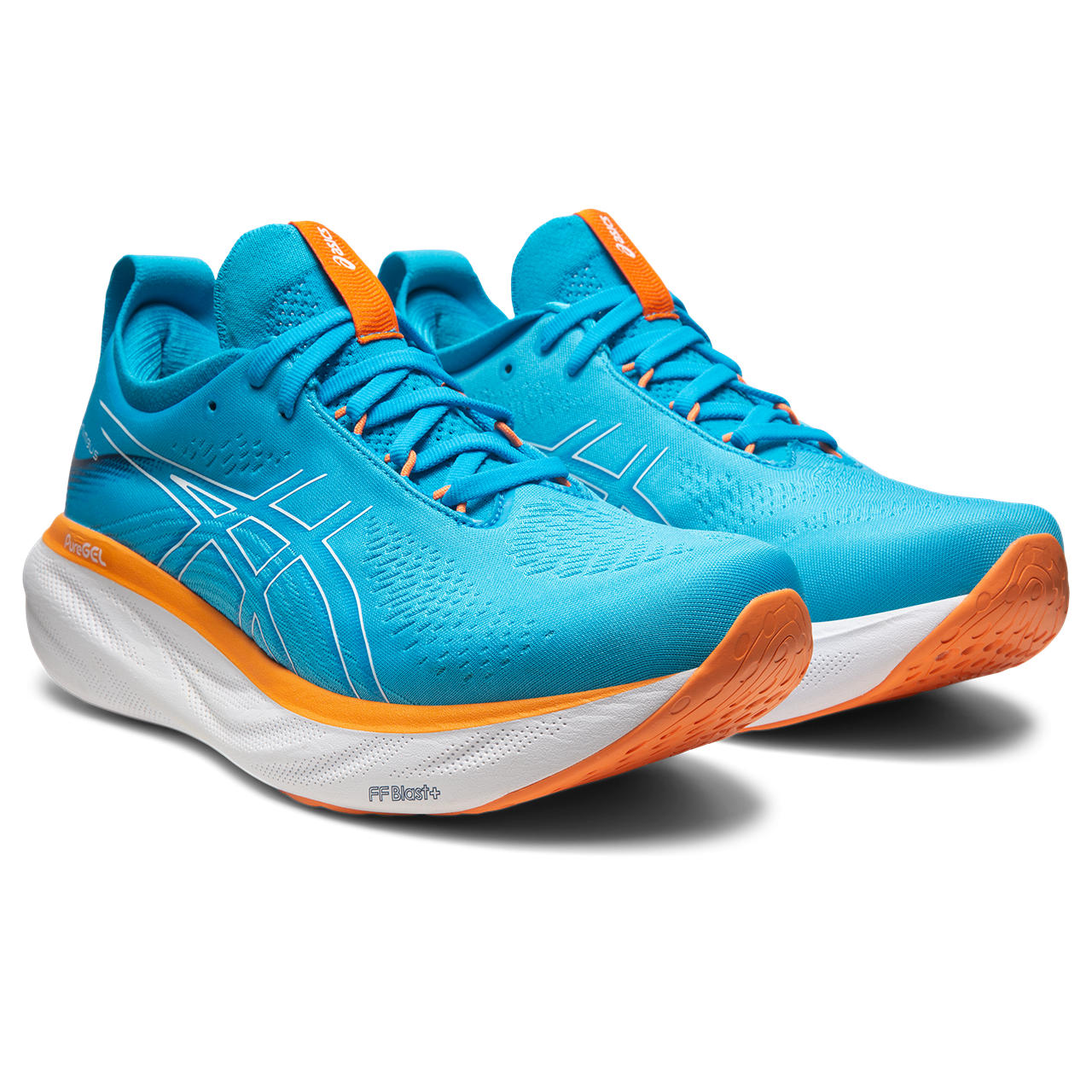 Asics Men's GEL-NIMBUS 25 400 IslandBlue/SunPeach