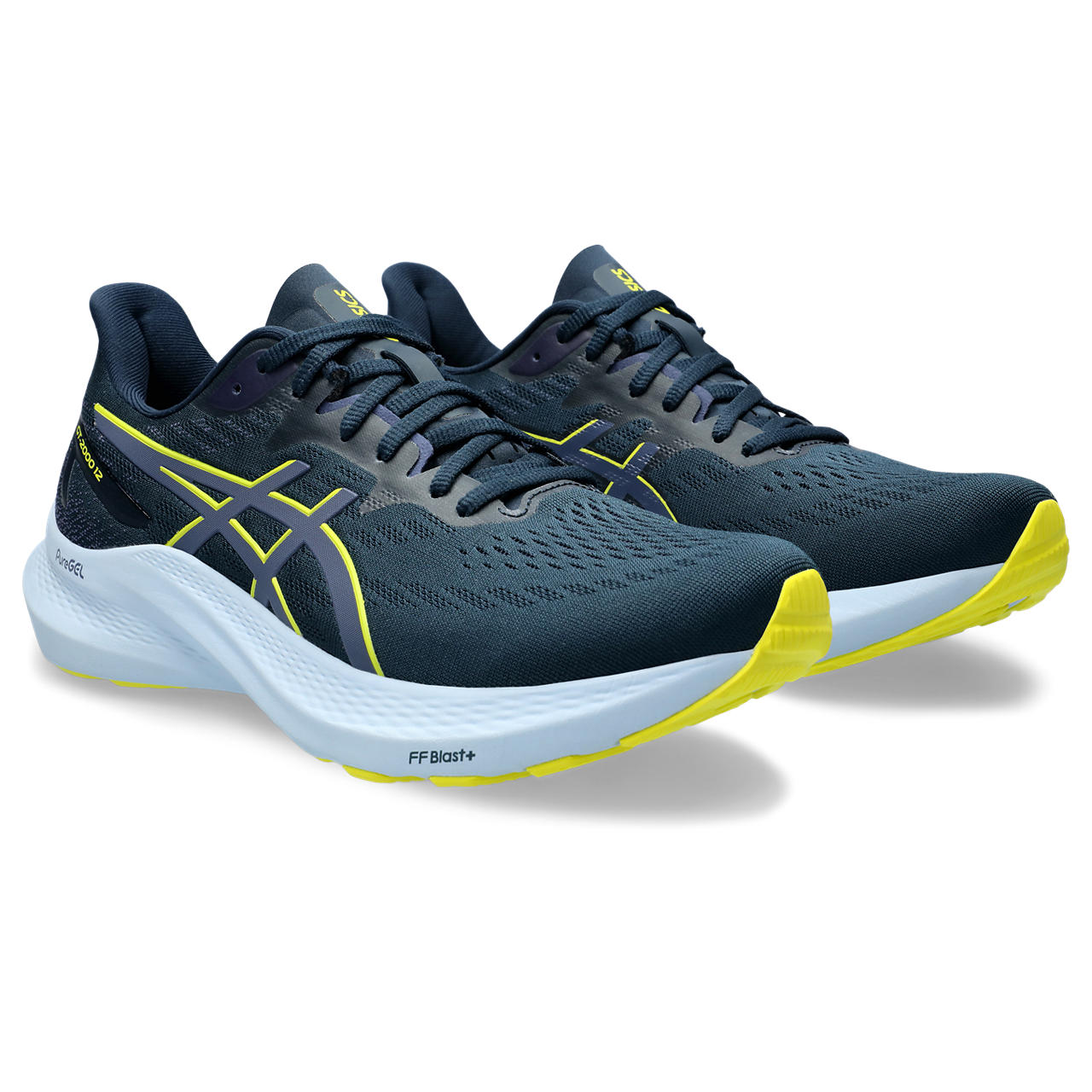 ASICS GT-2000 3 ASICS Men\'s Running Shoes Blue/Flash Yellow/Atomic Blue Asics Men main image 4