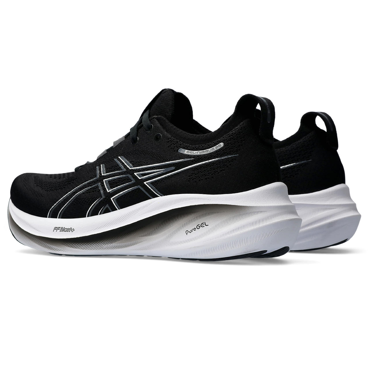 Asics Women's GEL-NIMBUS 26 001 Black/GraphiteGrey