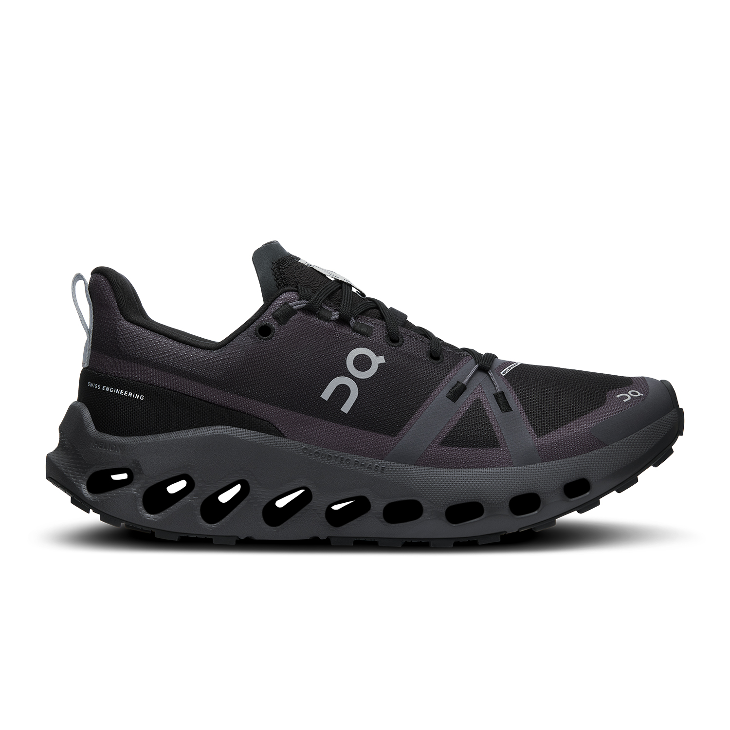 靴 On Cloudsurfer Trail Waterproof ON MEN'S CLOUDSURFER TRAIL WATERPROOF Black | Eclipse
