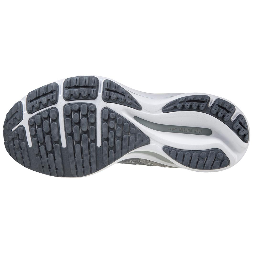 Mizuno Women's Wave Rider 25 Waveknit HM73 HARBOR MIST/SILVER