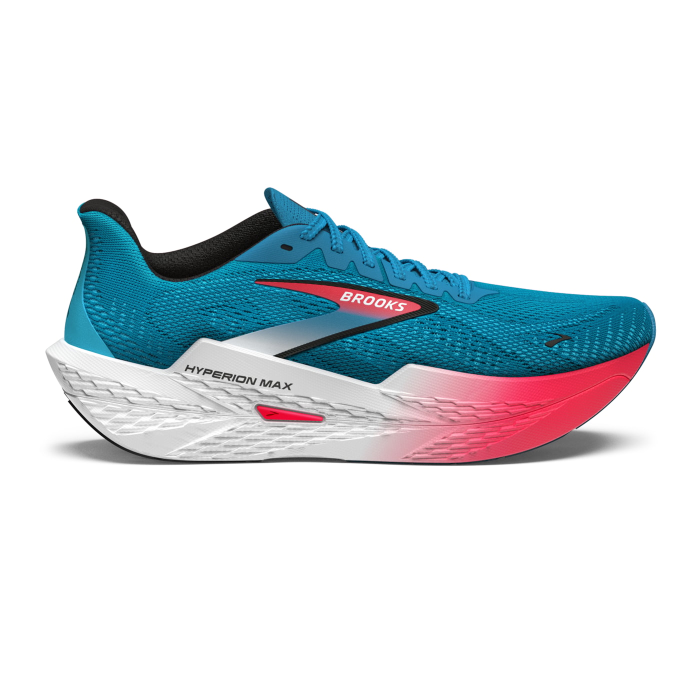 水石です。 Brooks Women's Hyperion Max 2 408 CrystalSeas/DivaPink/Black