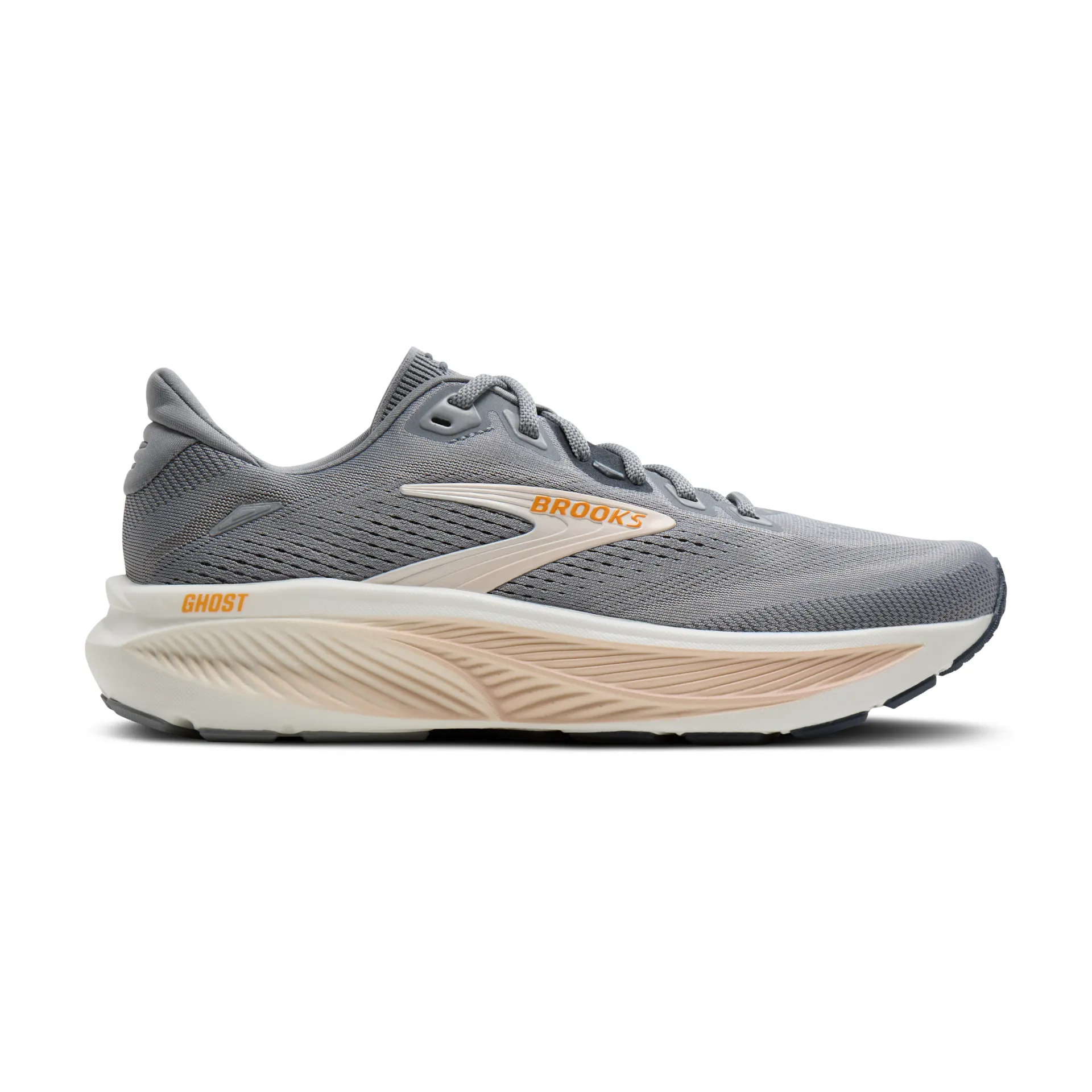 cocoストーングレージュ Brooks Women's Ghost 18 047 Grey/Morganite/Coconut