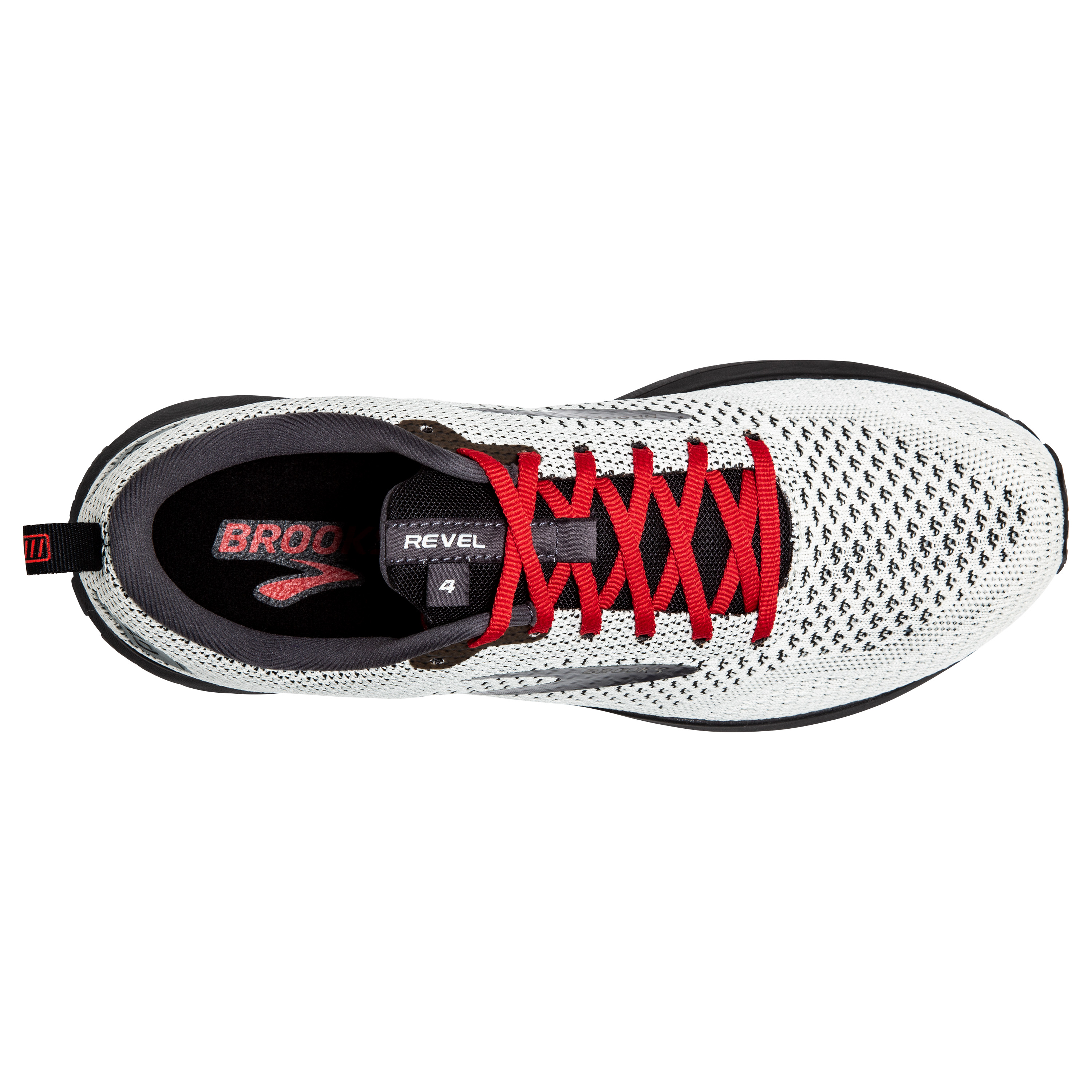 Brooks Revel Men’s‎ Red & Black D Standard Cushion Running Shoes Size 10.5 Brooks Men main image 4