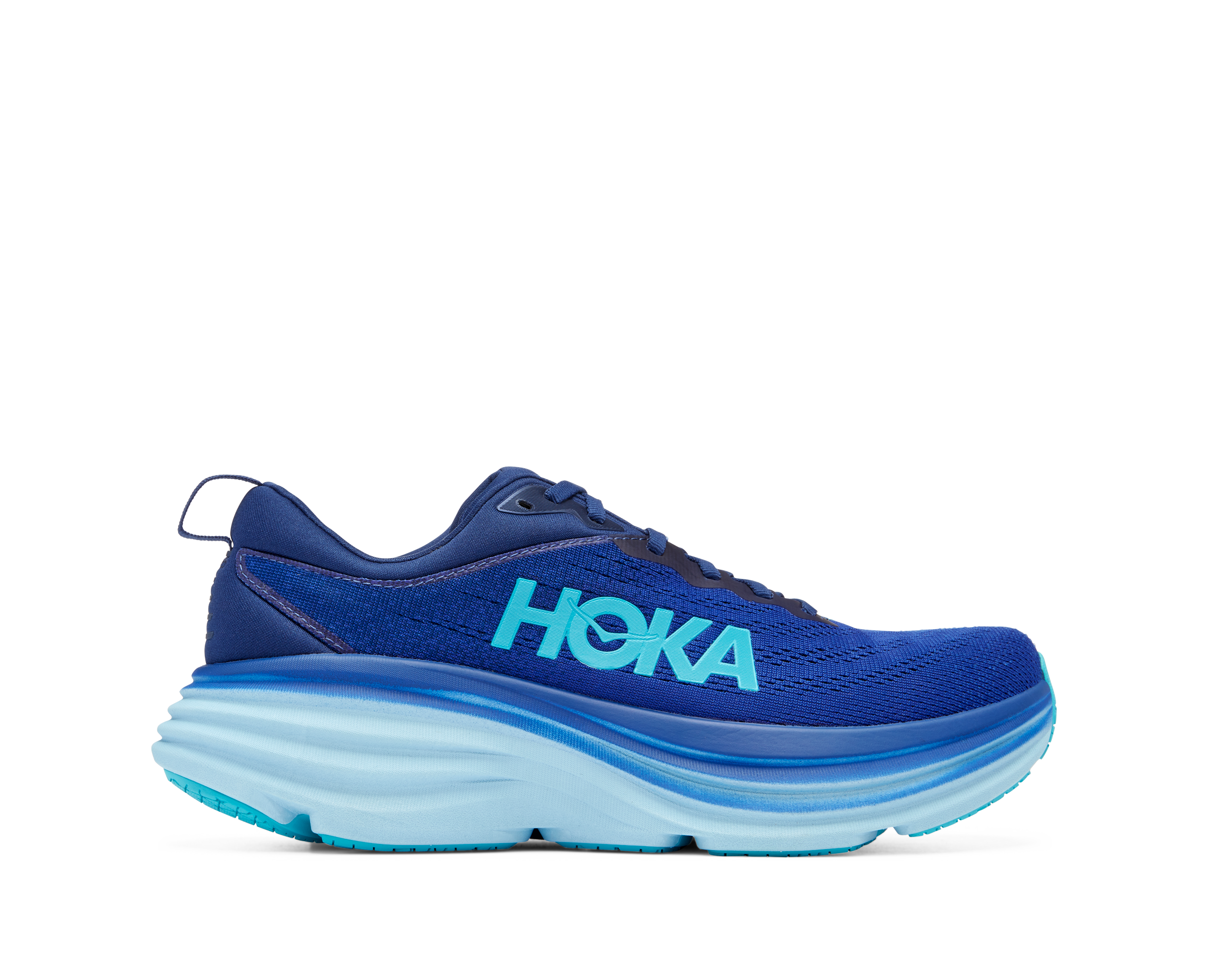Hoka One One Men\'s Bondi 8 Athletic Sneakers OSAA BLUE NWOB SZ 12 EE WIDE Hoka One One Men main image 2
