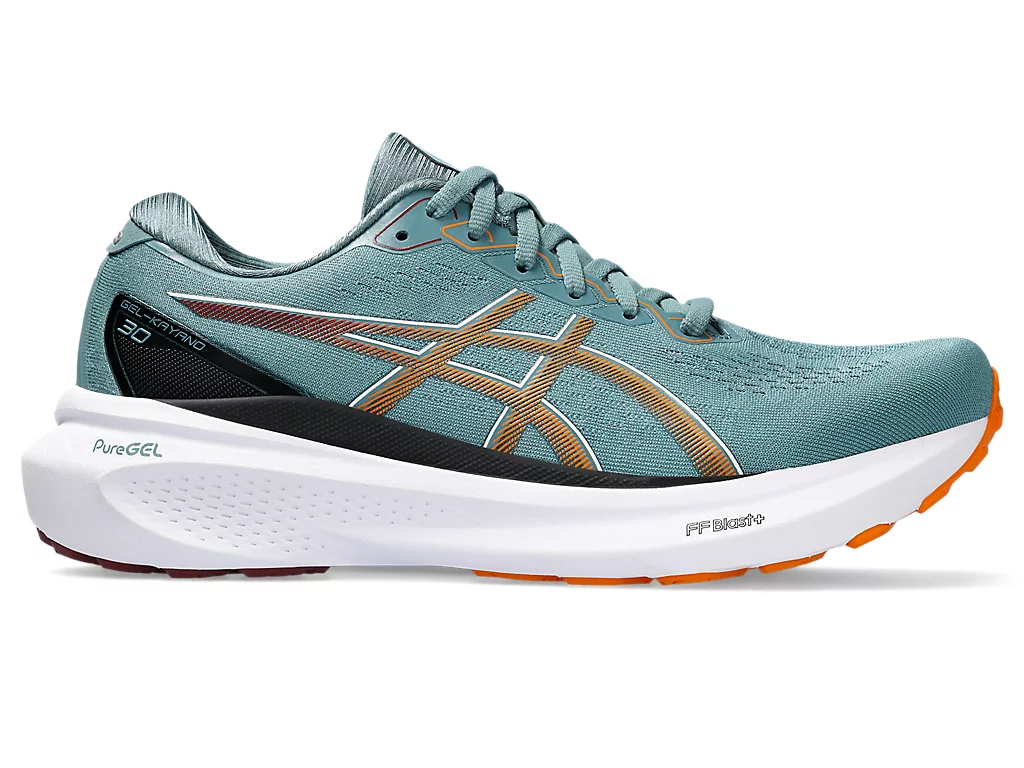 Asics Men's GEL-KAYANO 30 401 FoggyTeal/BrightOrange