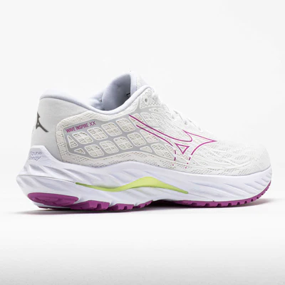 Mizuno Women's WAVE INSPIRE 20 001P WhiteRosebud