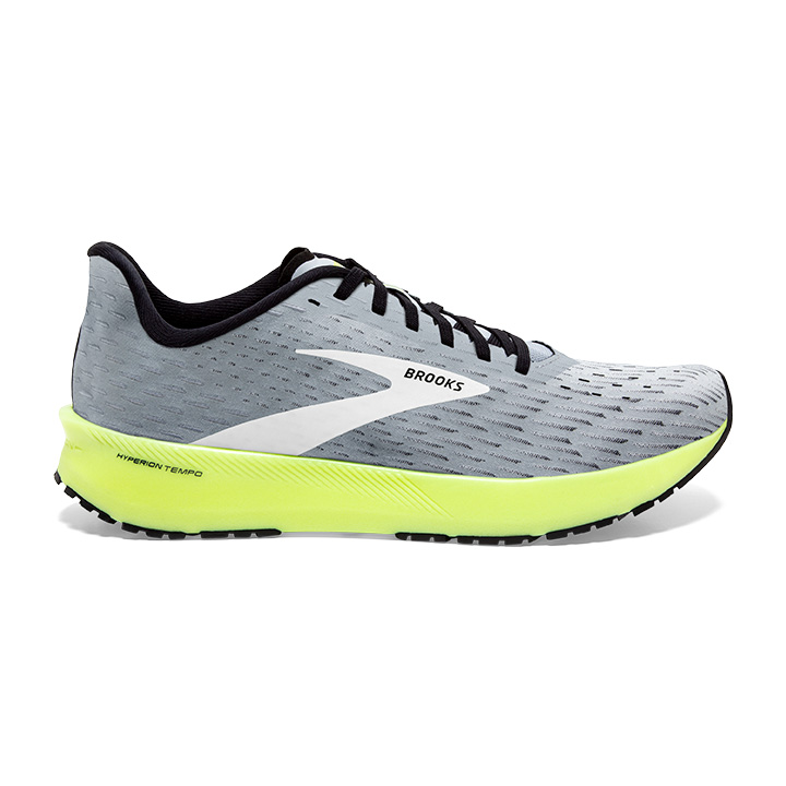 Brooks Men\'s Hyperion Tempo Grey Black Nightlife Size 10 Medium D Brooks Hyperion Tempo Grey Nightlife for sale | eBay main image 2