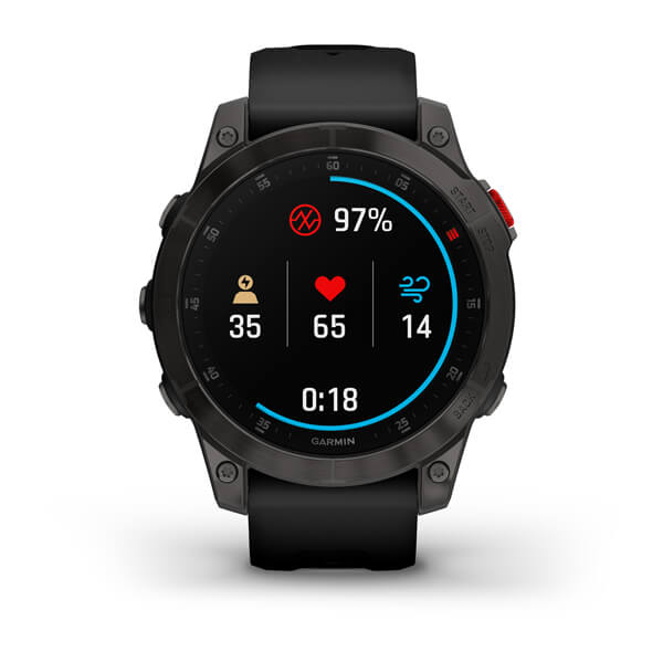 Garmin epix (Gen 2) - Sapphire Edition | 47 mm Black