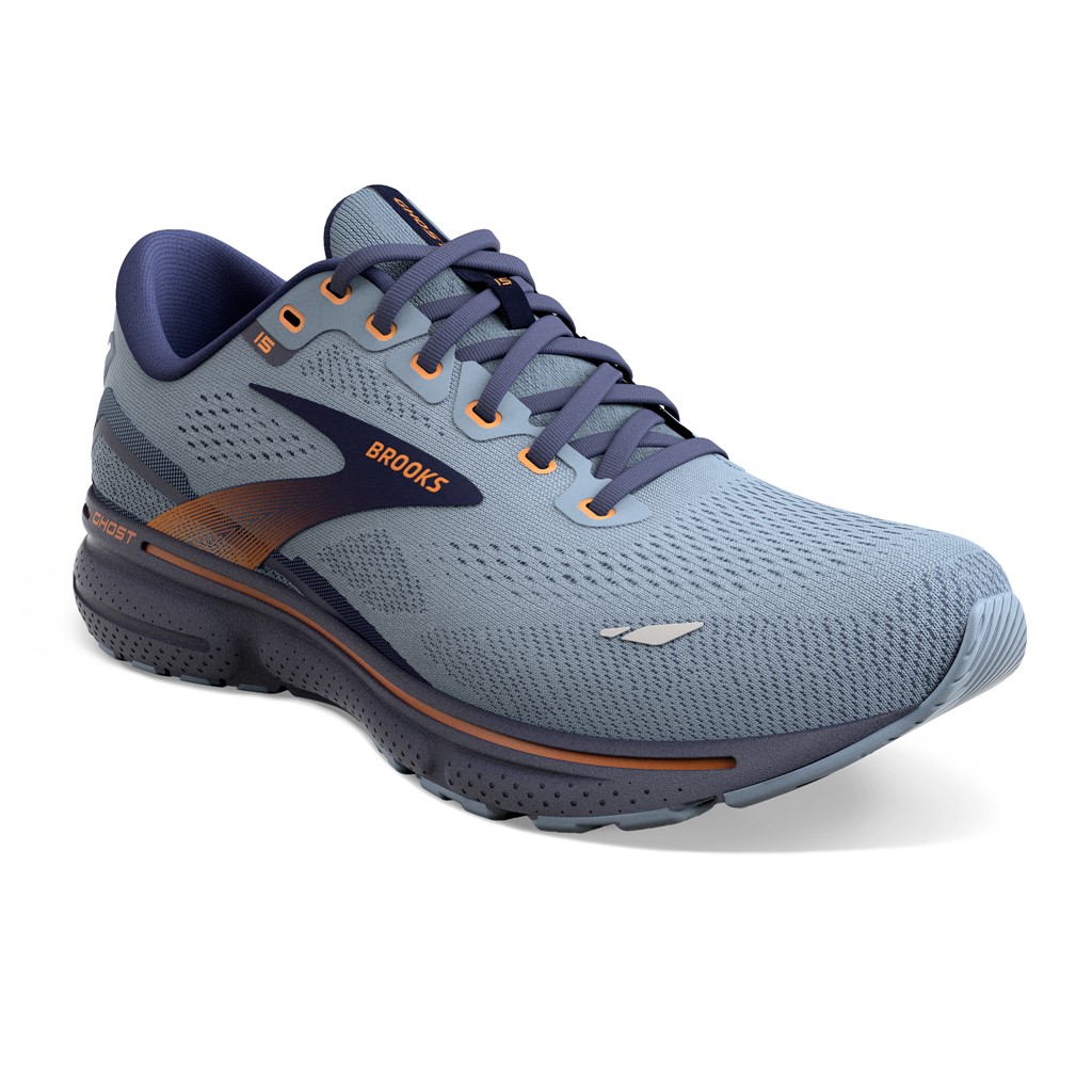 Brooks Men's Ghost 15 025 Flintstone/Peacoat/Oak