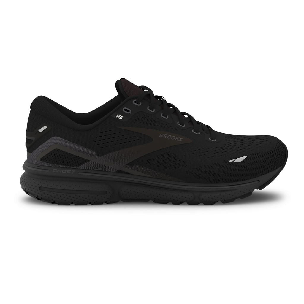 Brooks Women's Ghost 15 020 Black/Black/Ebony