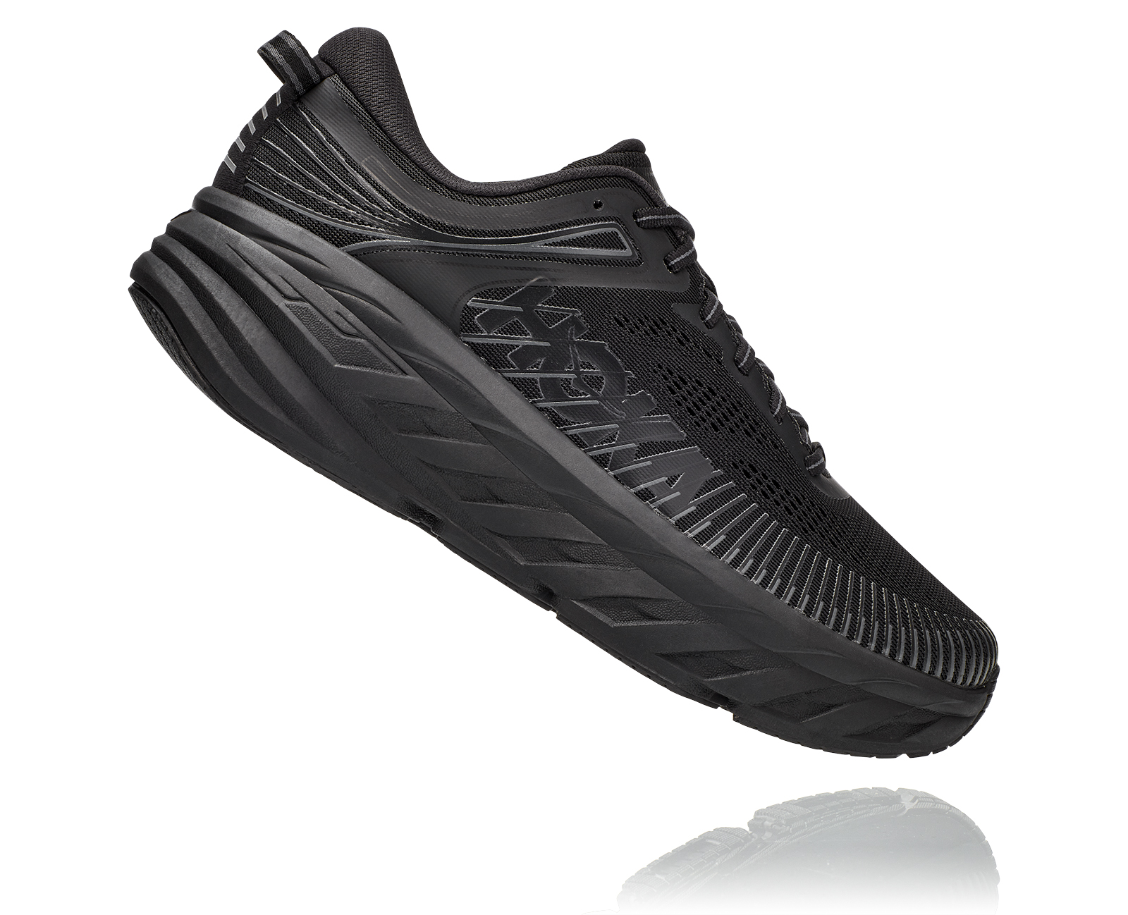 Hoka Men's Bondi 7 BBLC BLACK/BLACK