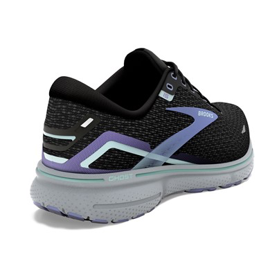 Brooks Ghost 15 Mens Size 9 Black White Purple Neutral Running Shoes Brooks Ghost 15 Mens Size 9 (D) Athletic Running Shoes  main image 2
