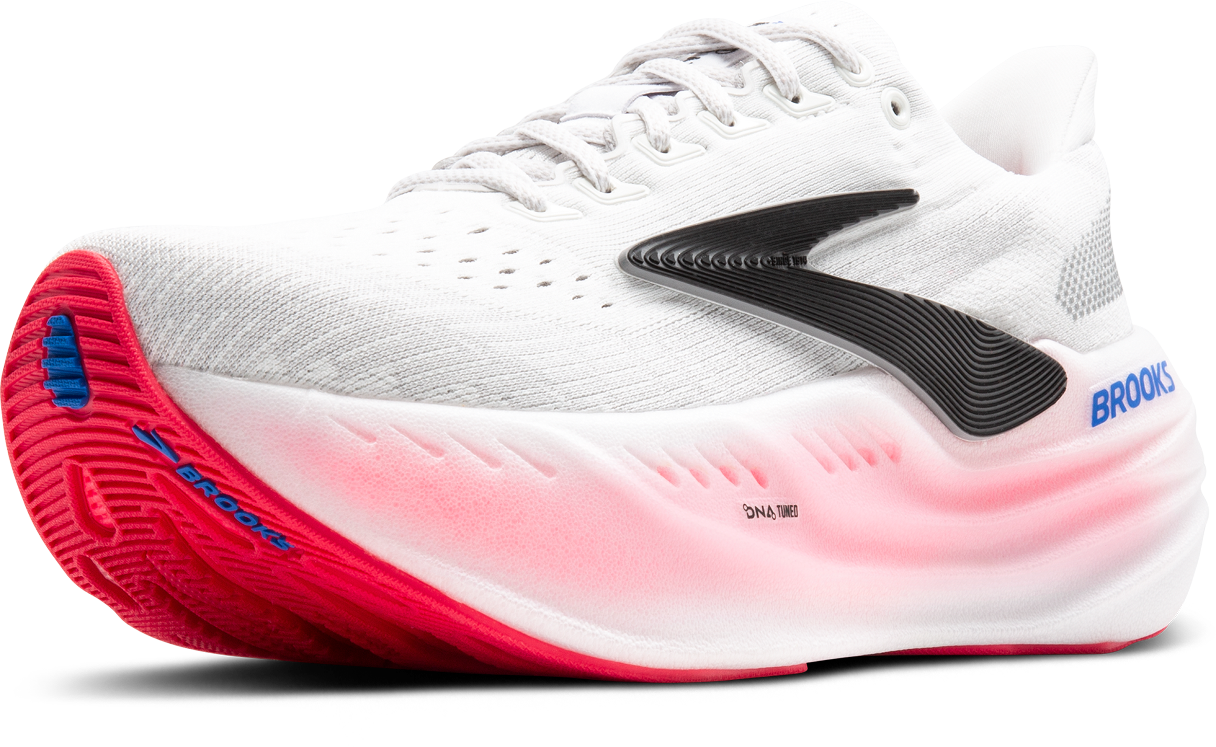 Brooks Women's Glycerin Max 118 White/Black/DivaPink