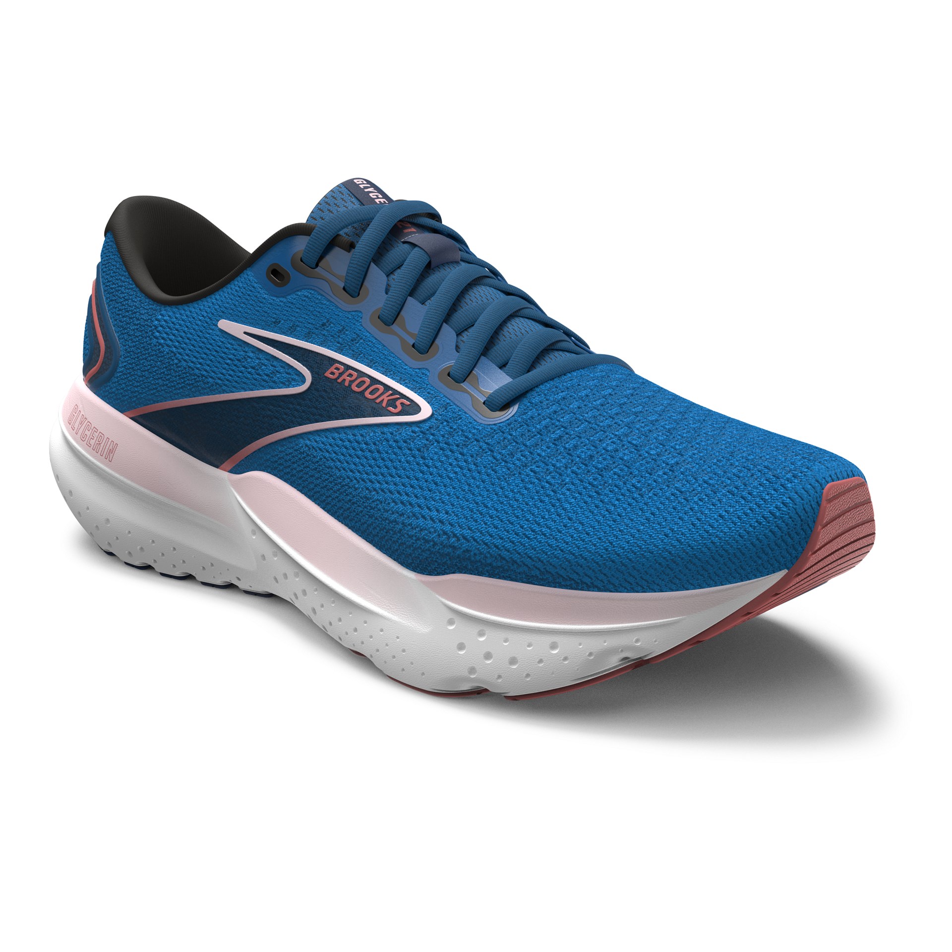 Brooks Women's Glycerin 21 496 Blue/IcyPink/Rose
