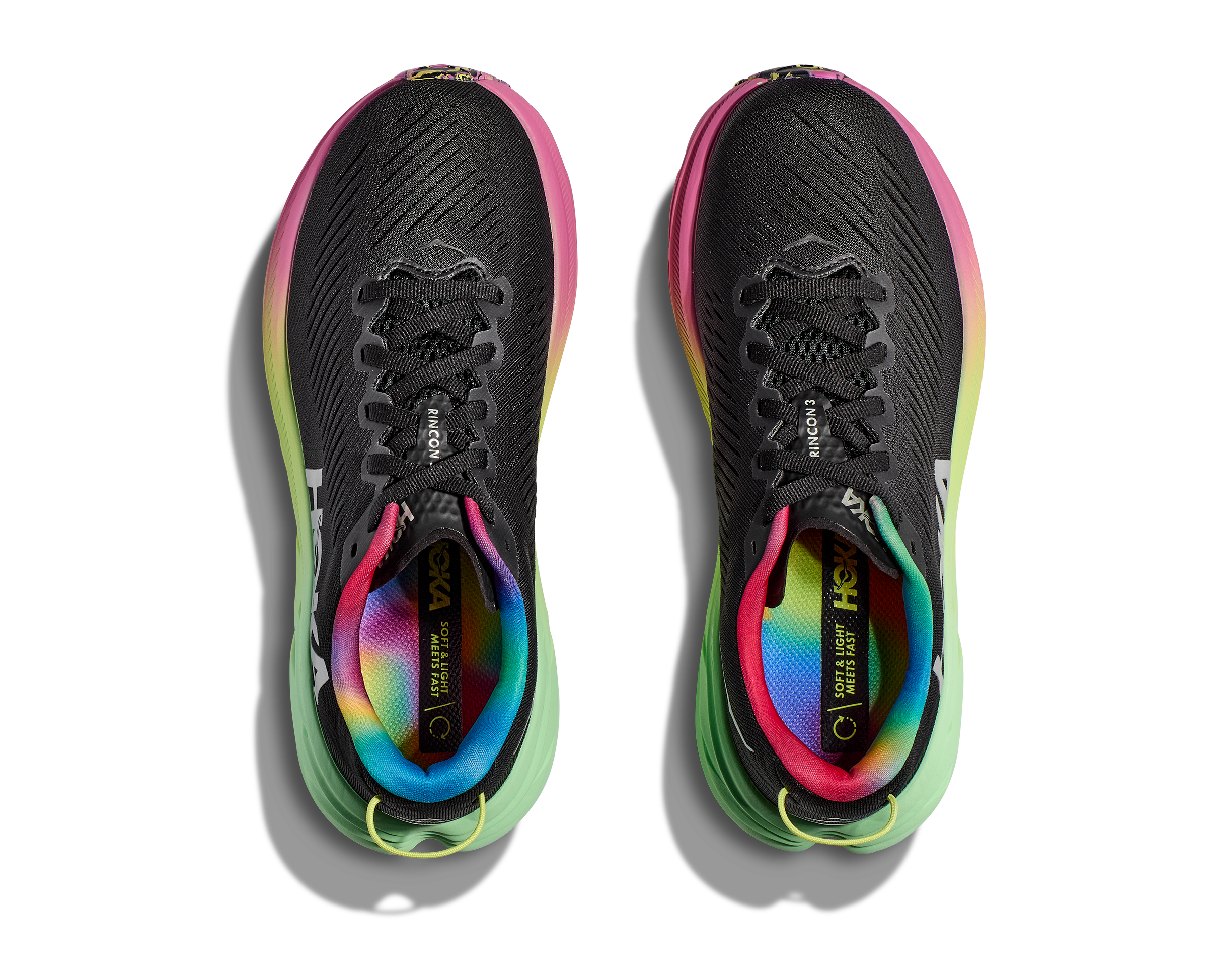 Hoka Women's RINCON 3 BKSV Black/Silver