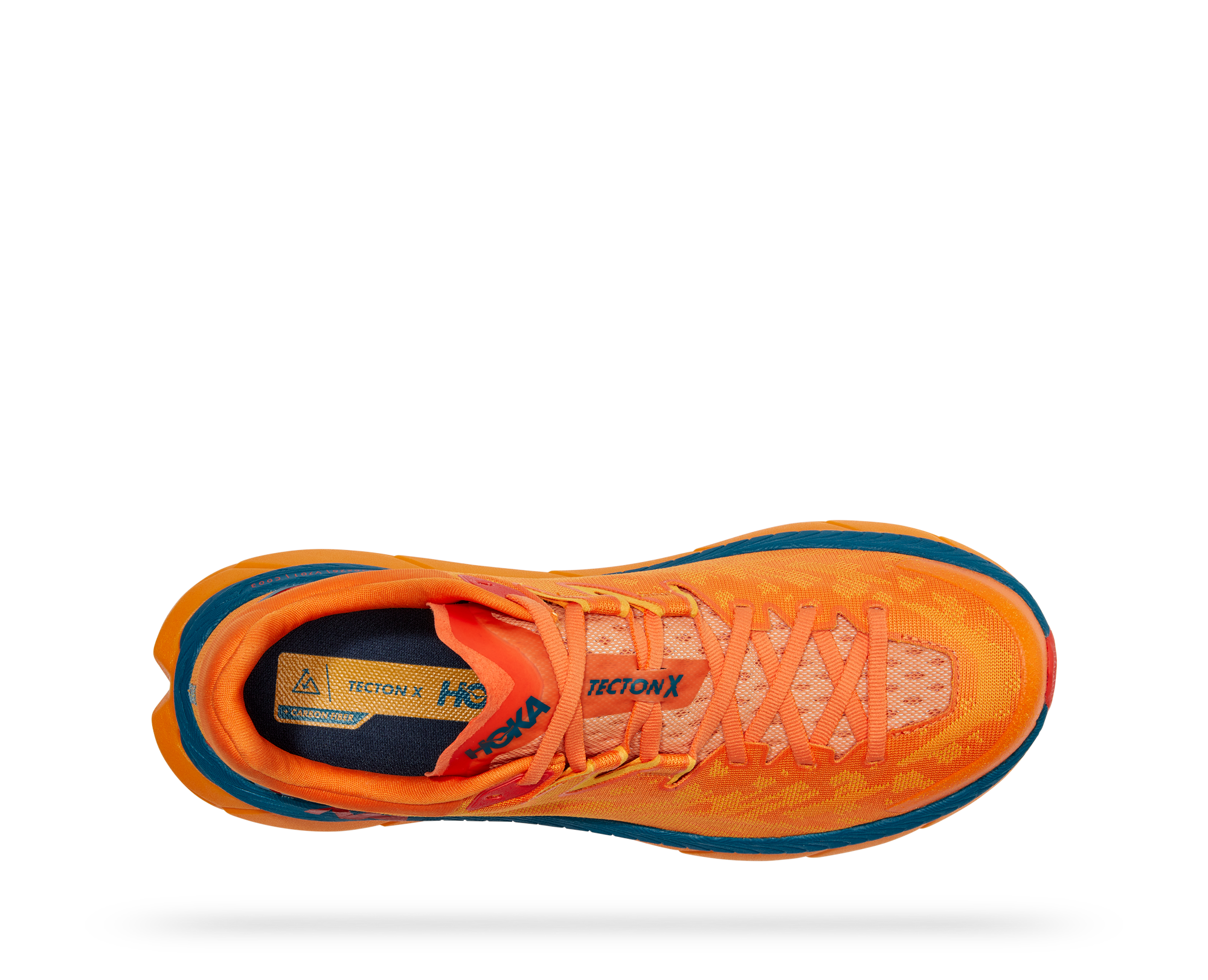 Hoka Men's TECTON X PORY PERSIMMON ORANGE/RADIANT YELLOW