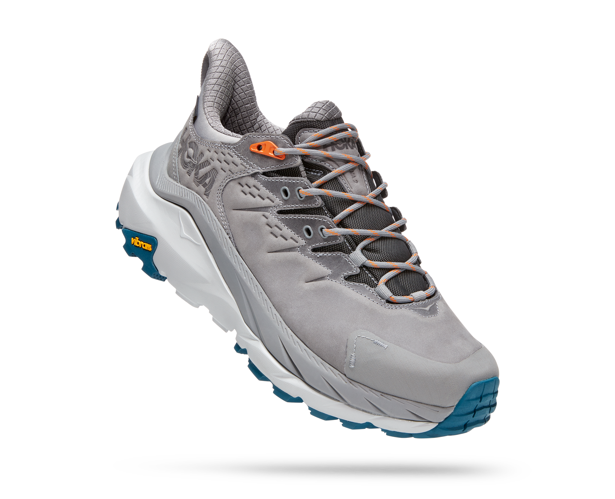 Hoka Men's KAHA 2 LOW GTX SBCRL SHARKSKIN/BLUE CORAL