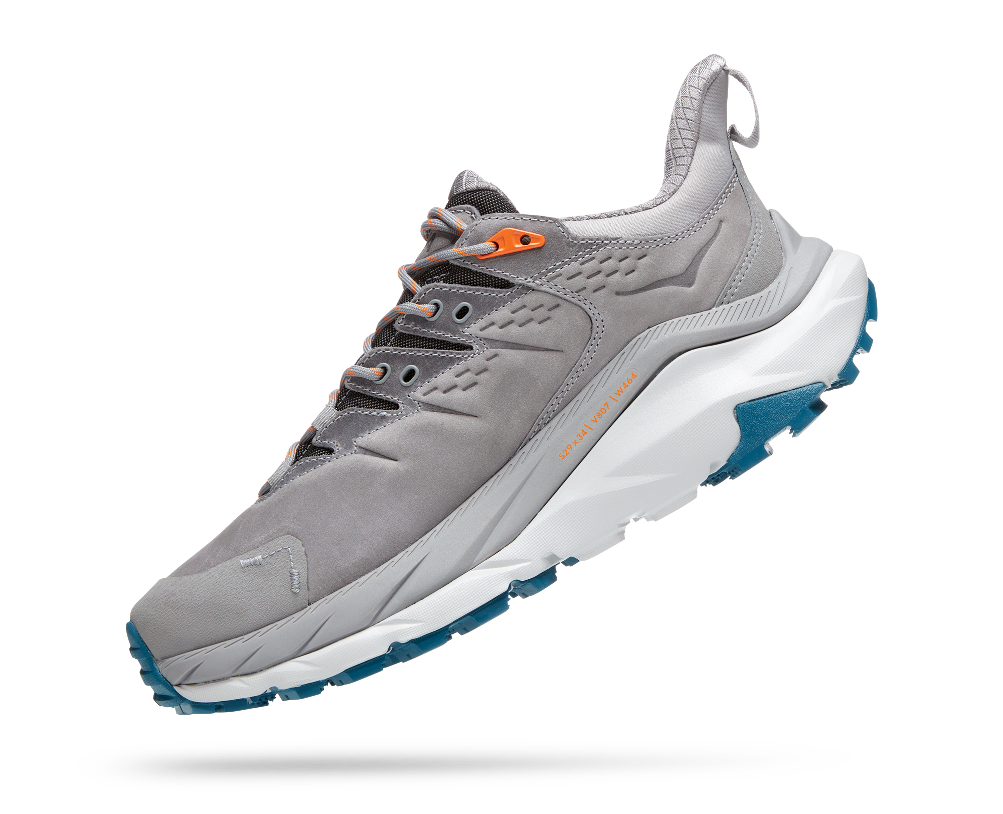 Hoka Men's KAHA 2 LOW GTX SBCRL SHARKSKIN/BLUE CORAL