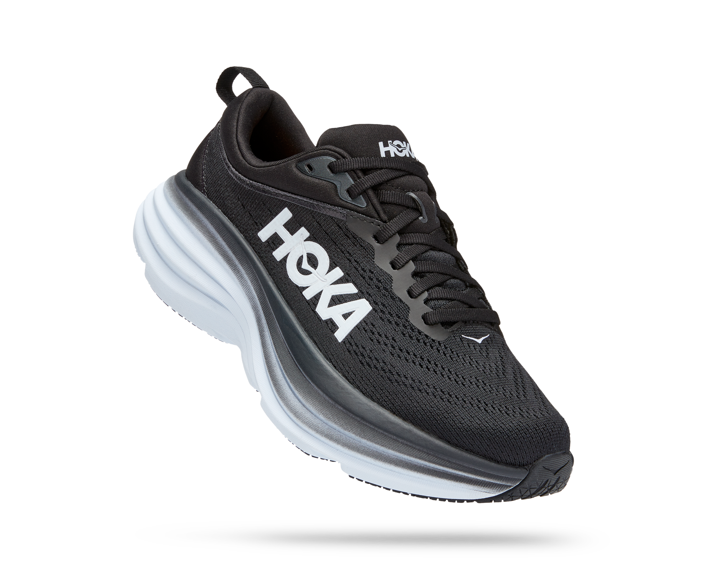 HOKA W BONDI 8 7B ブラック Hoka Men's Bondi 7 Black/Black – Earth Walk
