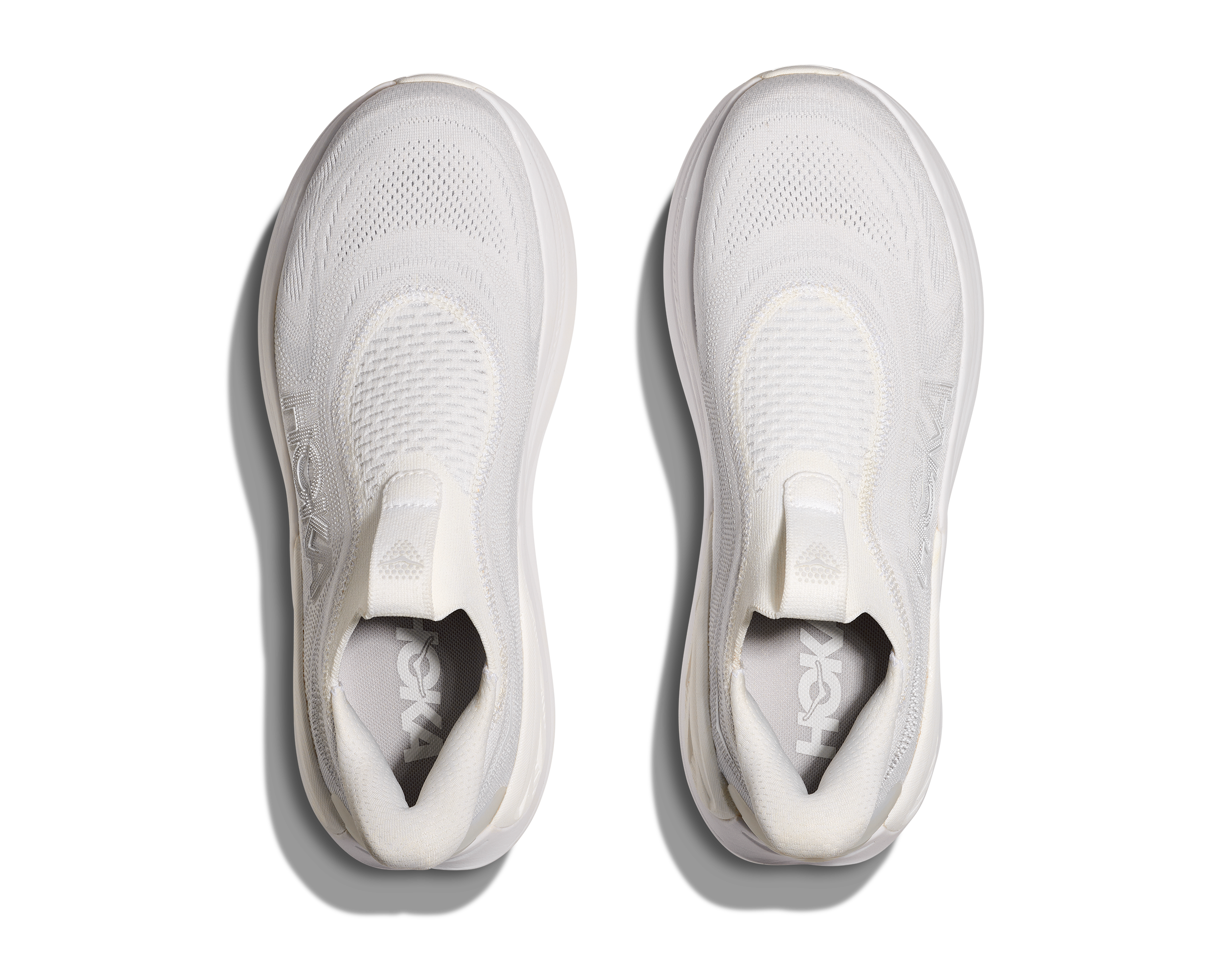 Hoka Men's SKYWARD LACELESS WWH White/White