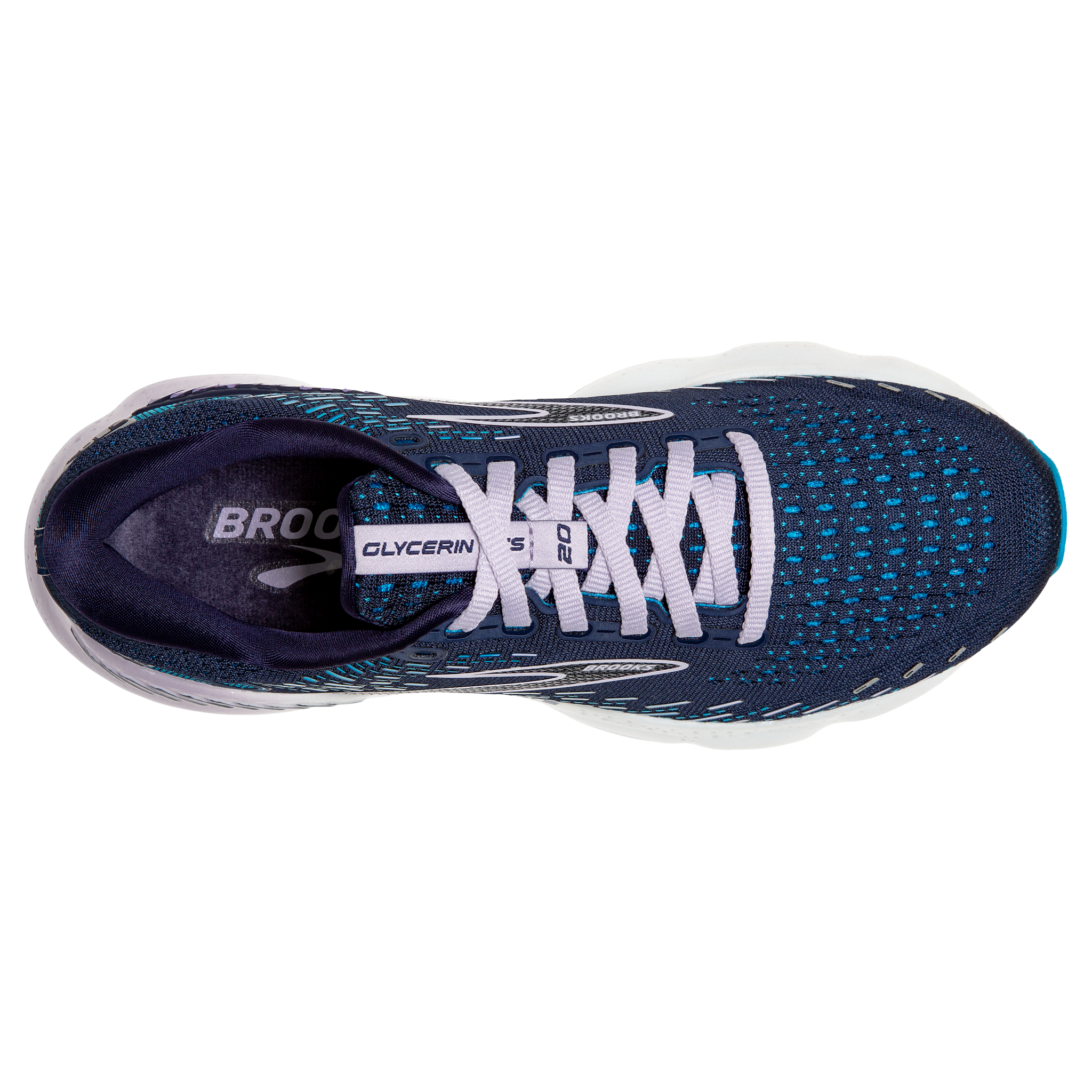Brooks Women's Glycerin GTS 20 Peacoat/Ocean/Pastel Lilac