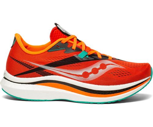 SAUCONI MEN\'S ENDORPHIN PRO 2, size 12.5, color VZIGOLD I VISIRED Saucony Mens Endorphin Pro 2 Running Shoe 10.5 Vizi Pro  main image 3