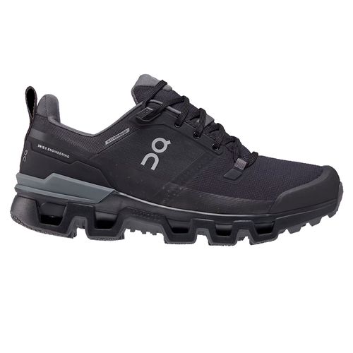 【防水】On Cloudwander Waterproof ブラック ON Women's Cloudwander Waterproof Black | Eclipse