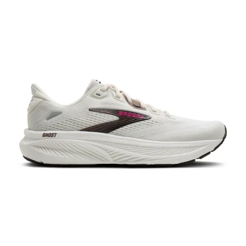 Brooks Women's Ghost 18 107 Coconut/Coffee/Fuchsia