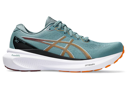 Asics Men's GEL-KAYANO 30 401 FoggyTeal/BrightOrange
