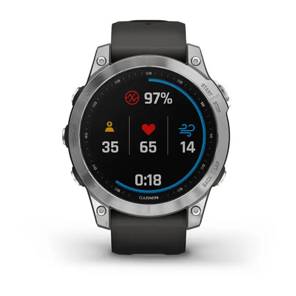 GARMIN ガーミン fenix7 Silver/Graphite Amazon.com: Garmin fēnix 7 Multisport GPS Watch, Silver with